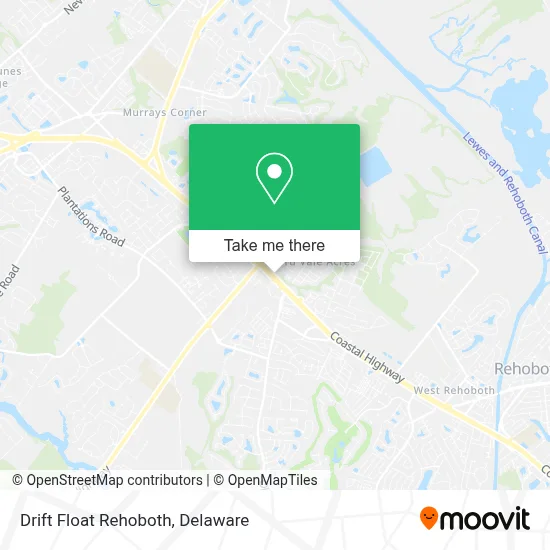 Drift Float Rehoboth map