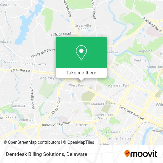 Dentdesk Billing Solutions map