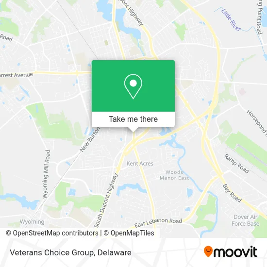 Veterans Choice Group map