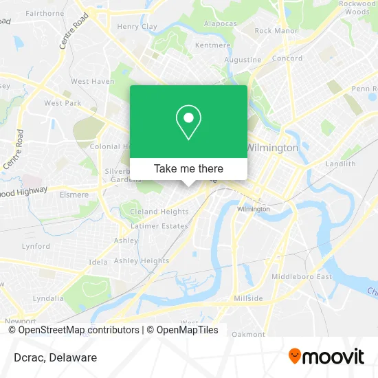 Dcrac map