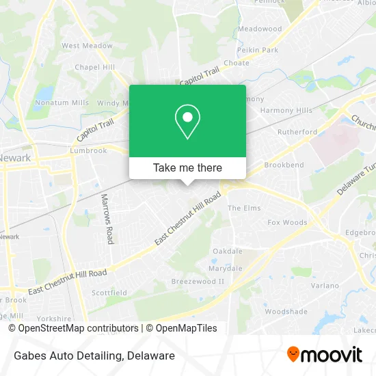Gabes Auto Detailing map