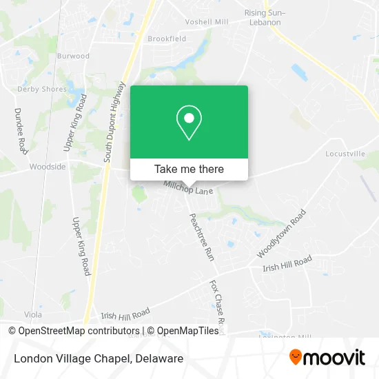 London Village Chapel map