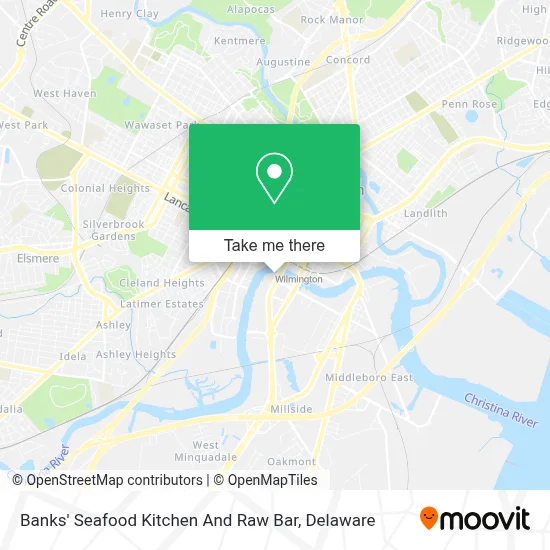 Banks' Seafood Kitchen And Raw Bar map