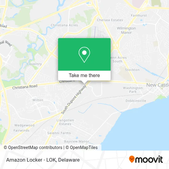 Amazon Locker - LOK map