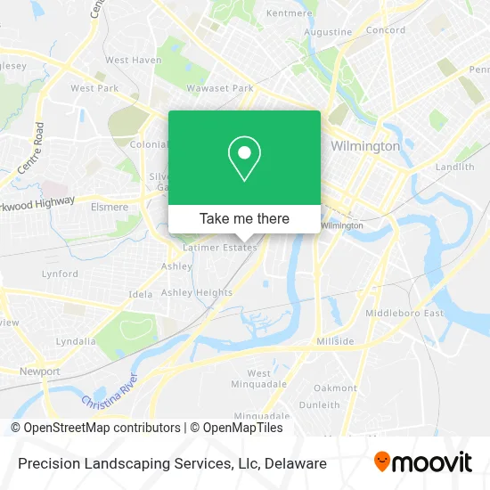 Precision Landscaping Services, Llc map