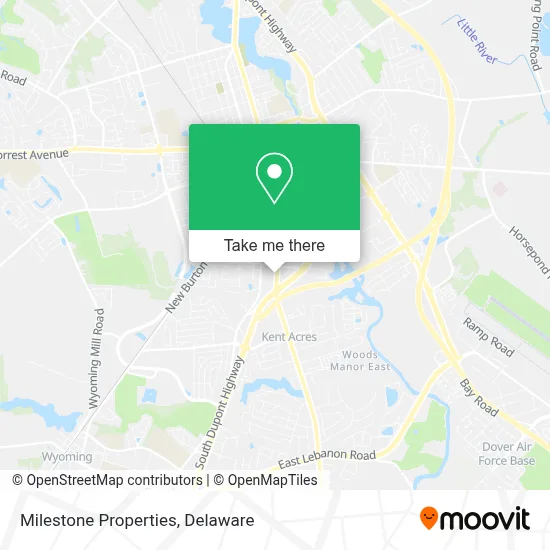 Milestone Properties map