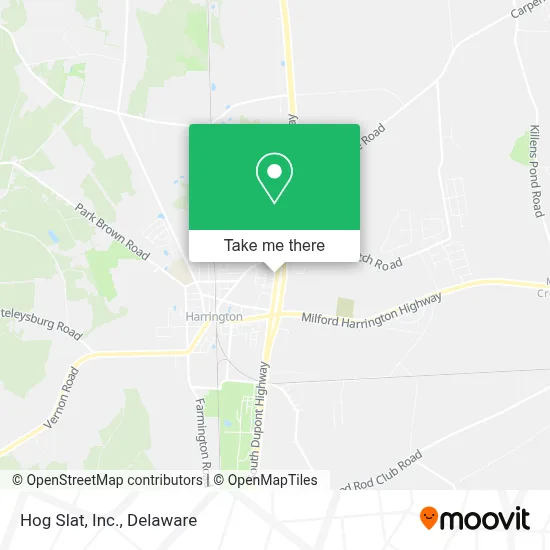 Hog Slat, Inc. map