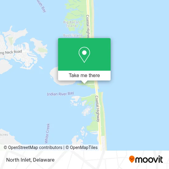 North Inlet map