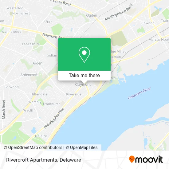 Rivercroft Apartments map
