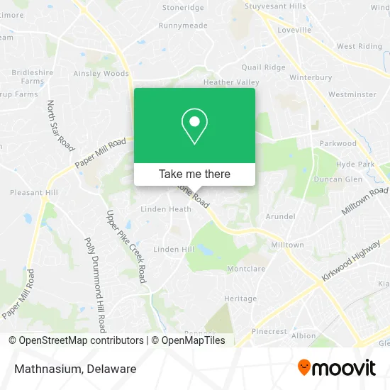 Mathnasium map