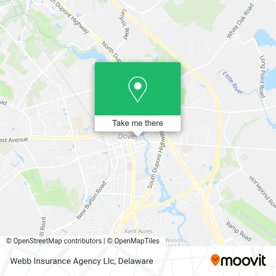 Webb Insurance Agency Llc map