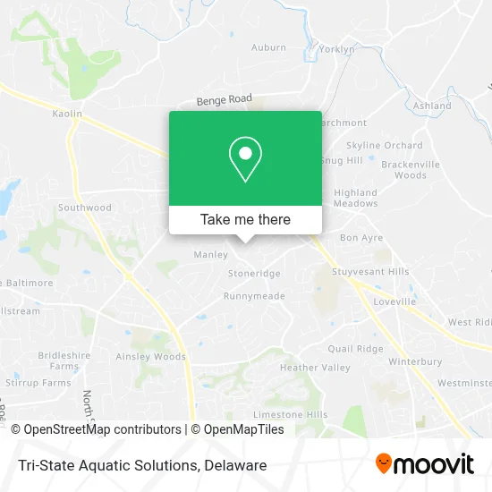 Tri-State Aquatic Solutions map