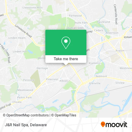 J&R Nail Spa map