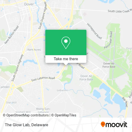 The Glow Lab map