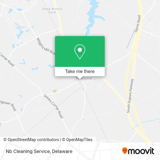Nb Cleaning Service map