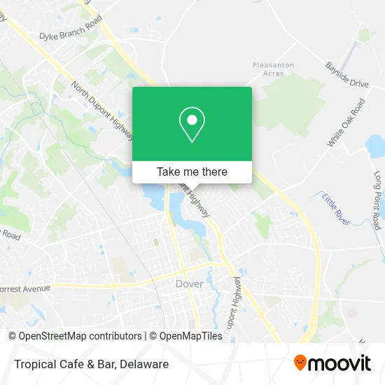 Tropical Cafe & Bar map
