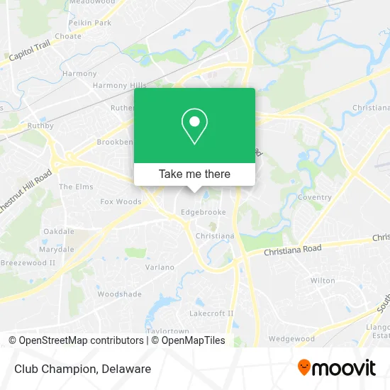 Club Champion map