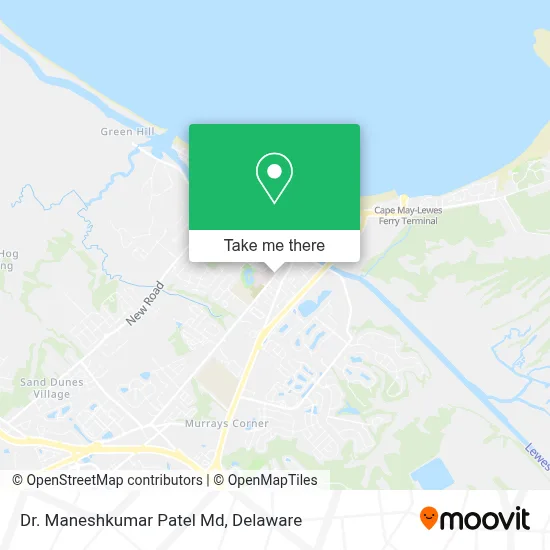 Dr. Maneshkumar Patel Md map