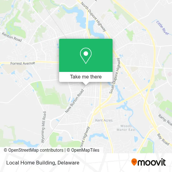 Local Home Building map