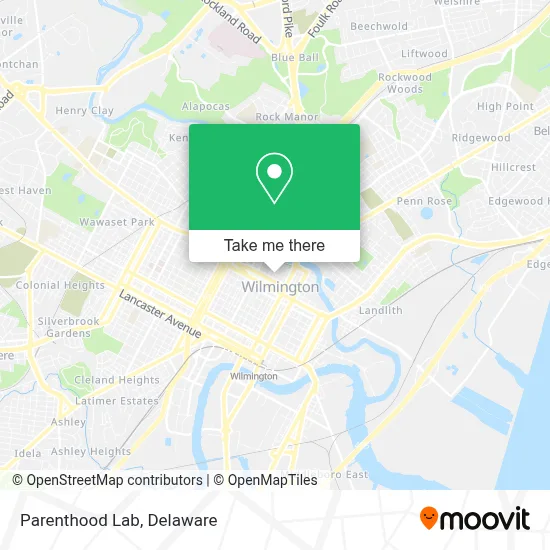 Parenthood Lab map