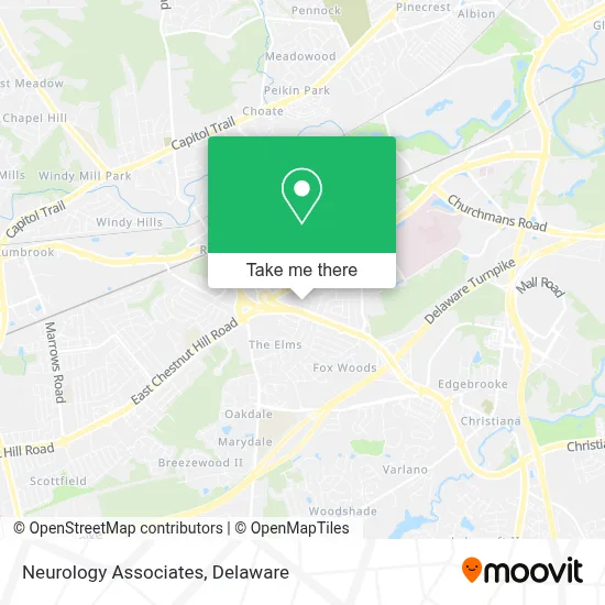 Neurology Associates map