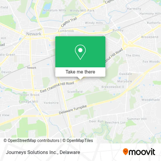 Journeys Solutions Inc. map