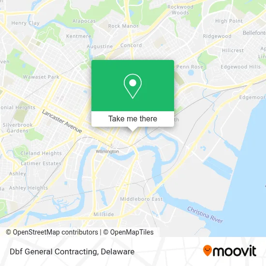Dbf General Contracting map