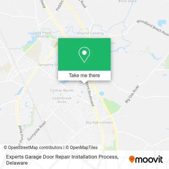 Experts Garage Door Repair Installation Process map