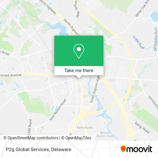 P2g Global Services map