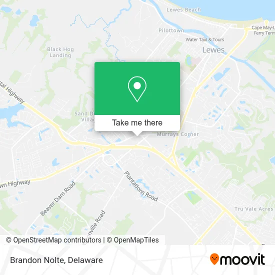 Brandon Nolte map