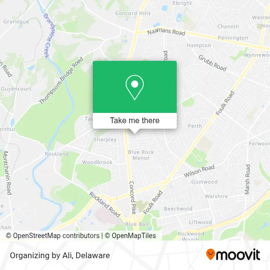 Organizing by Ali map