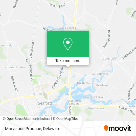 Marvelous Produce map