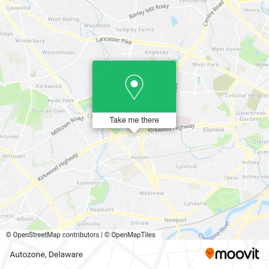 Autozone map