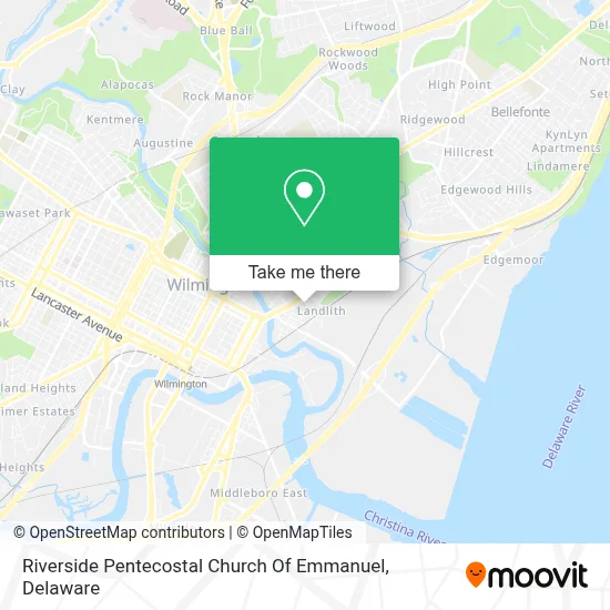 Riverside Pentecostal Church Of Emmanuel map