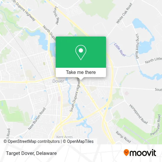 Target Dover map