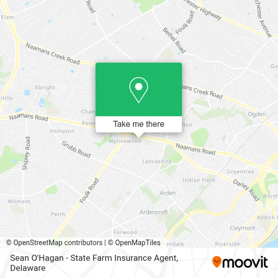 Sean O'Hagan - State Farm Insurance Agent map