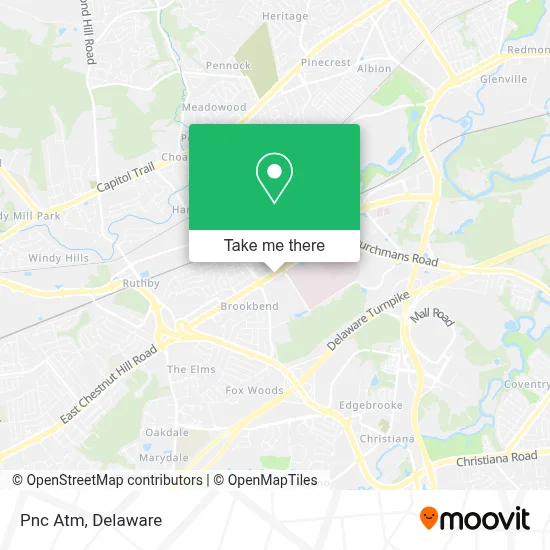 Pnc Atm map