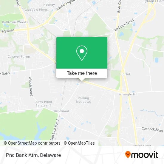 Pnc Bank Atm map