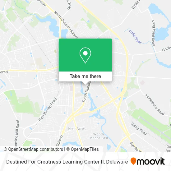 Destined For Greatness Learning Center II map