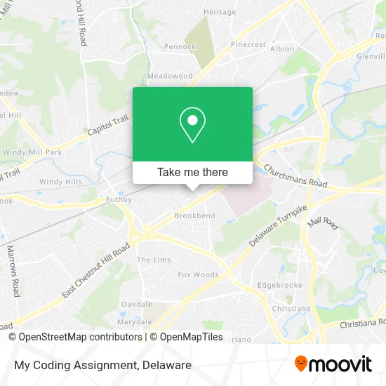 My Coding Assignment map