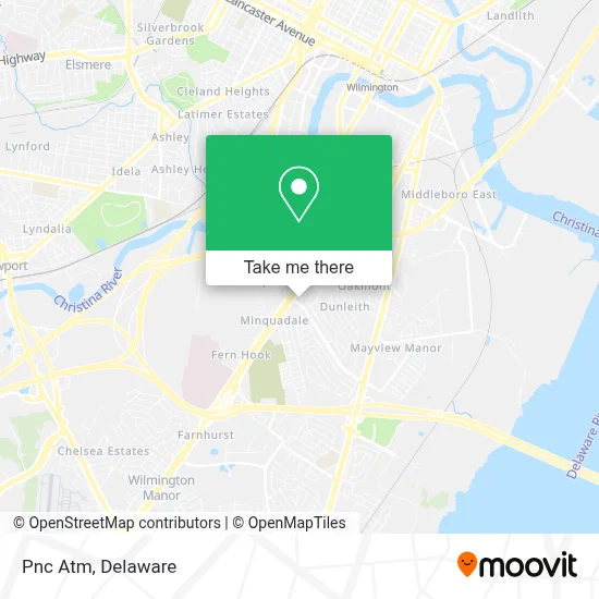 Pnc Atm map