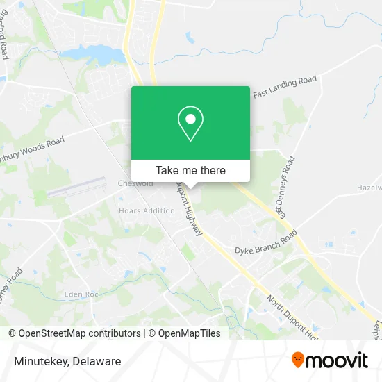 Minutekey map