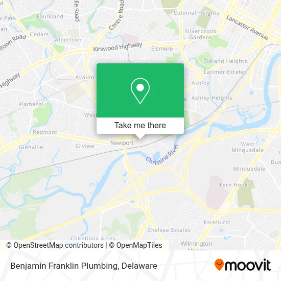 Benjamin Franklin Plumbing map