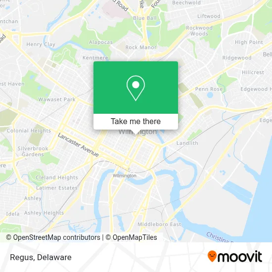Regus map
