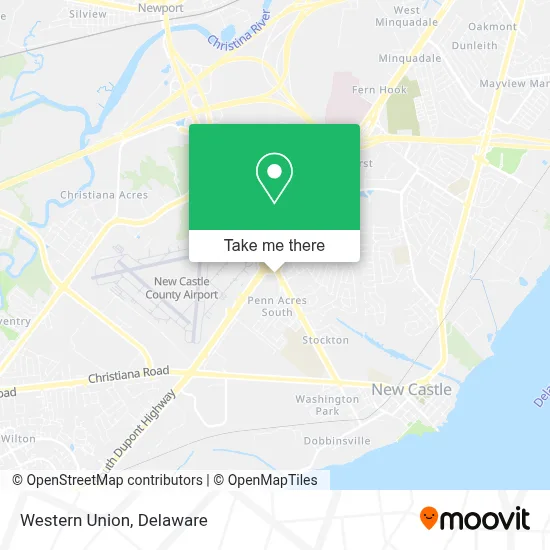 Western Union map