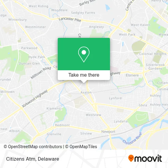 Citizens Atm map