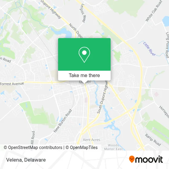 Velena map