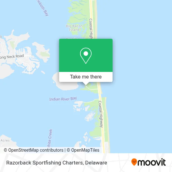 Razorback Sportfishing Charters map