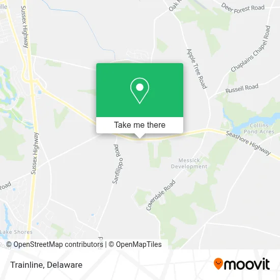 Trainline map