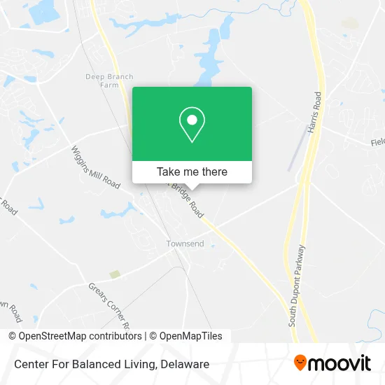 Center For Balanced Living map